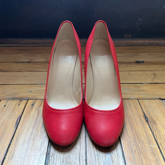 J. Crew Mona Pump in Red Brick - Picture 5 of 10